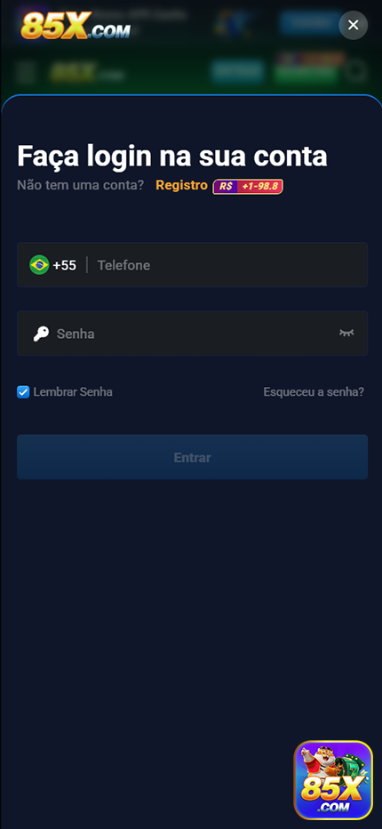 85x.com descubra exclusivo jogo